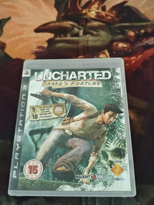 Uncharted Drake's Fortune PS3 game, complete