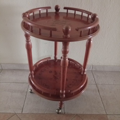 Small furniture with marquetry surface, new