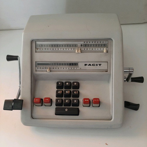 Facit calculator like new from the 1960s