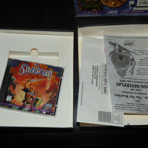 Kingdom II: Shadoan PC CD-ROM Big Box used, complete