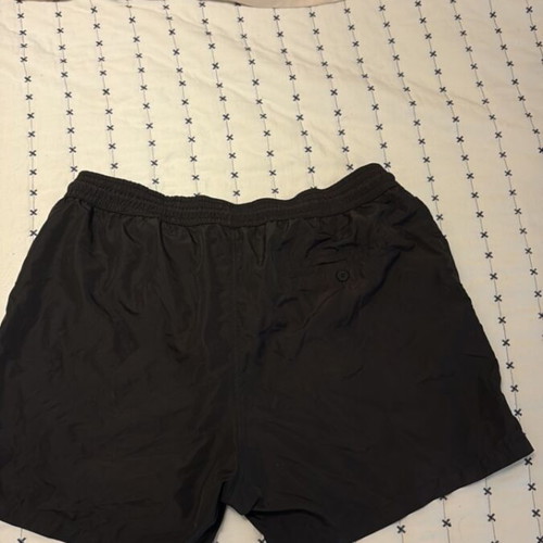 Sea You Soon swim shorts used, size XL, black and orange