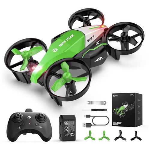 Holy Stone HS210F Mini Drone 2-in-1 RC Quadcopter for Kids new