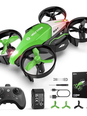 Holy Stone HS210F Mini Drone 2-in-1 RC Quadcopter for Kids new