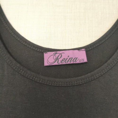 Maxi black summer dress Reina Clothes like new, stretchy mako fabric