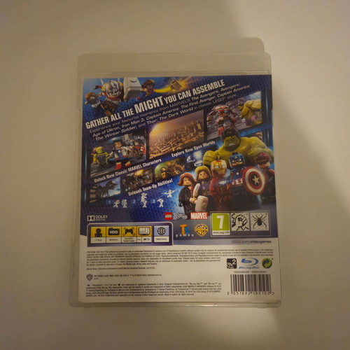 Lego Marvel Avengers for PlayStation 3 used with original packaging
