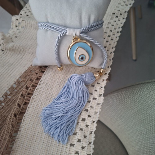 Lucky charm on pillow like new, gift for boys