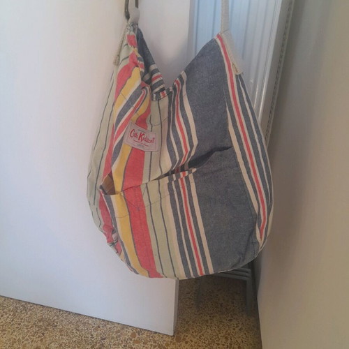 Cath Kidston fabric crossbody bag like new, multicolored