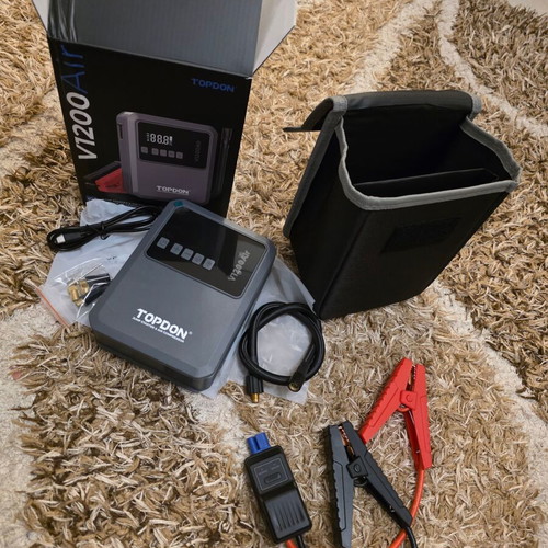 Jump Starter Air Compressor V1200 air topdown new