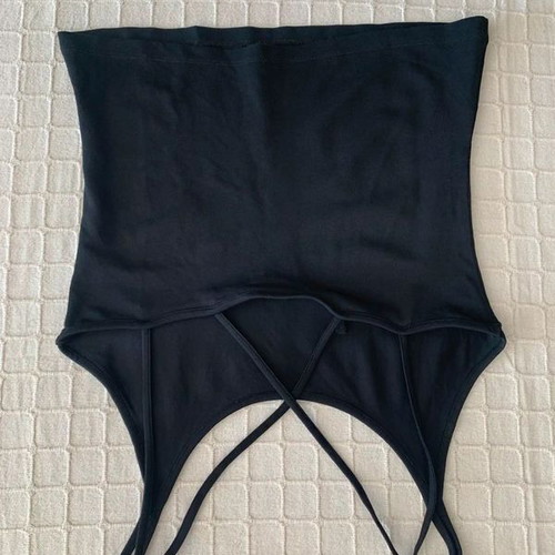 Trussardi Jeans black top size S