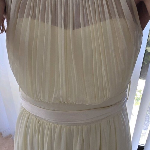 Dorothy Perkins yellow maxi dress used, size L