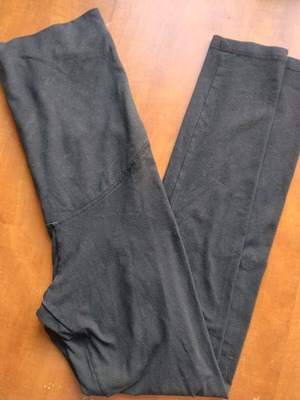 Maternity leggings used, black, size S
