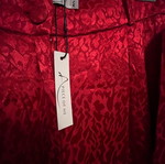 Σετ παντελόνι και τοπ A PIECE OF ME βελούρ καινούργιο κόκκινο