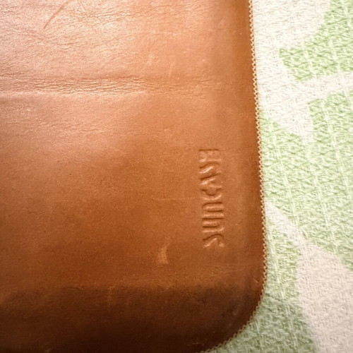 SunCase phone case new, genuine leather