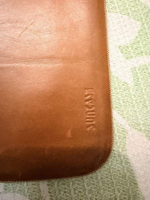 SunCase phone case new, genuine leather