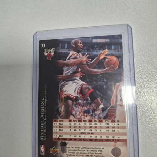 Michael Jordan NBA vintage cards lot x5 Upper Deck 1990s