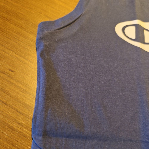 Champion Legacy Big Logo sleeveless t-shirt blue XL like new