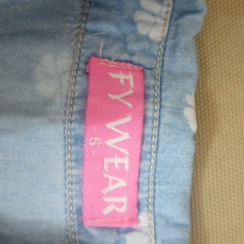 Denim shirt for girl like new, age 6