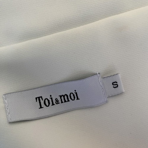 Minimal Top Toi&Moi white size S like new
