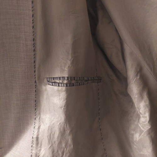 GASTOP COLLECTION suit jacket and trousers used, grey, size L