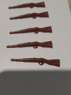 Lego City WW II Rifles Pack of 5 New