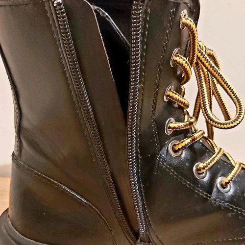 Pull & Bear women's boots new, black size 39 faux leather