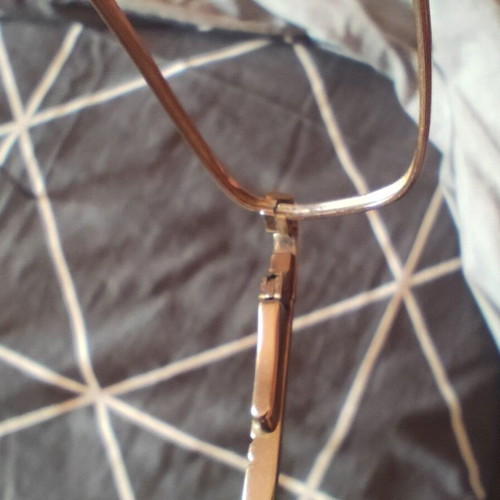 Emporio Armani eyeglass and sunglasses frame like new, gold