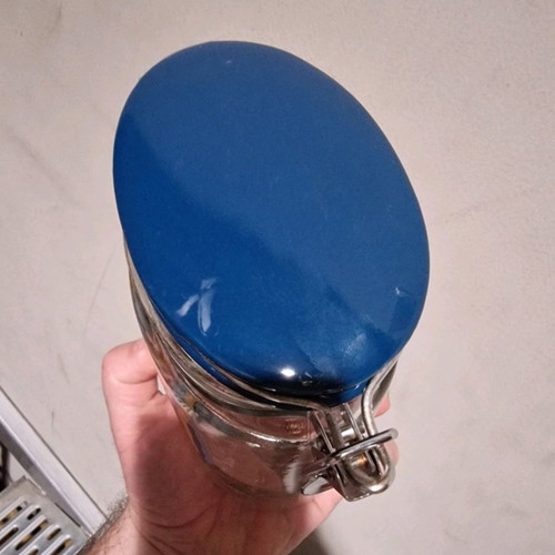 Jar with lid used