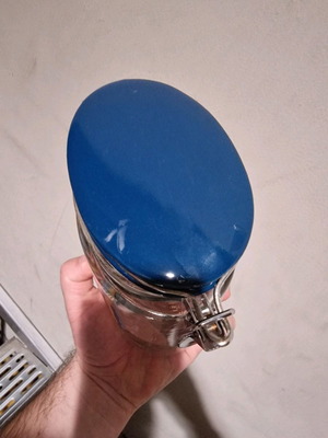 Jar with lid used