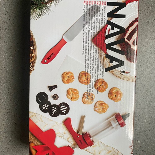 Nava cookie press cornet new in box