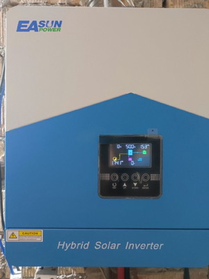 Hybrid 48V 6200W pure sine wave inverter with WiFi like new