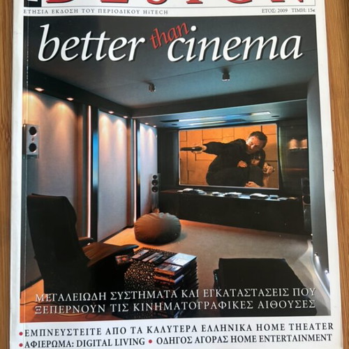 Hi tech Home theater Design 2009 like new