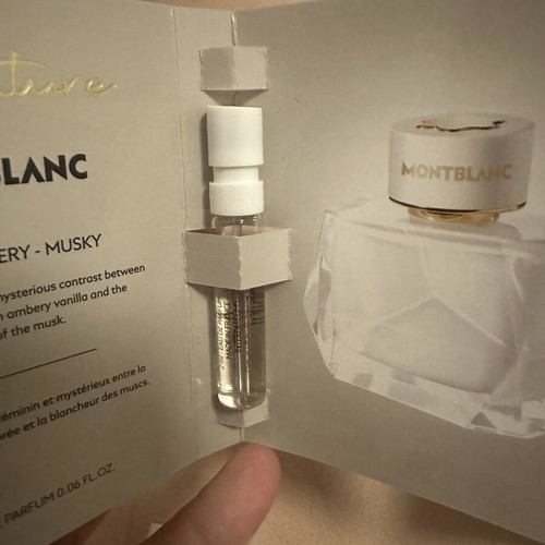 Montblanc, MCM, Lacoste, Zadig & Voltaire perfume samples, set of 4