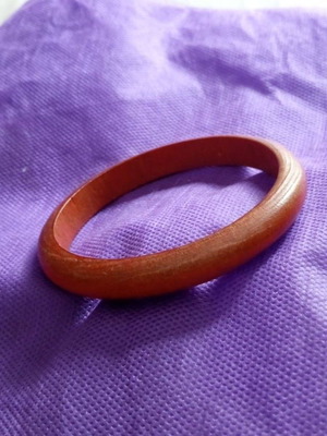 Wooden bracelet new brown ethnic boho