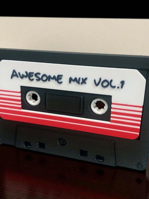 Awesome Mix Vol. 1 Cassette Lightbox нов ретро осветител