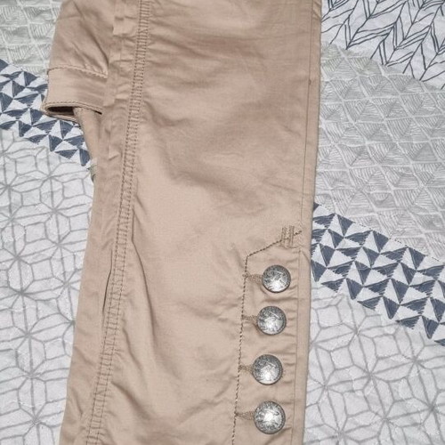 Fracomina women's beige pants size 38 like new