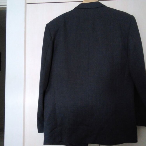 Men's winter suit set like new, black and gray, size 56, 2002