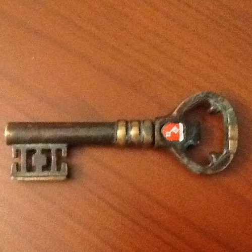 Collectible bottle opener like new for soda, beer, and wine bottles