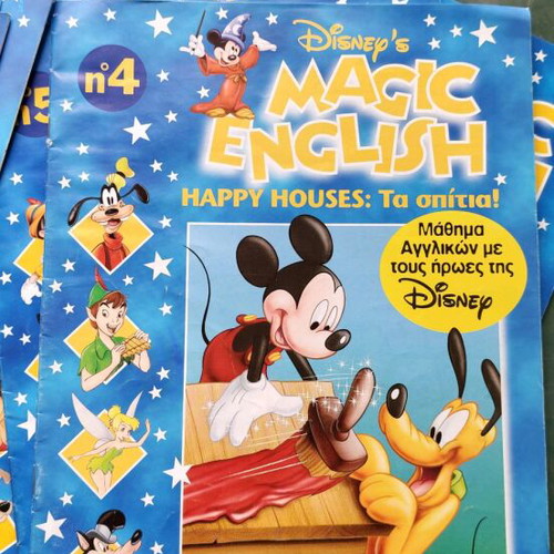 Disney Magic English 9 issues like new, English learning
