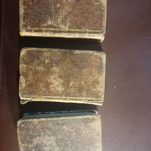 Voyage Du Jeune Anacharsis En Grece 3 volumes used with wear, 1820 edition