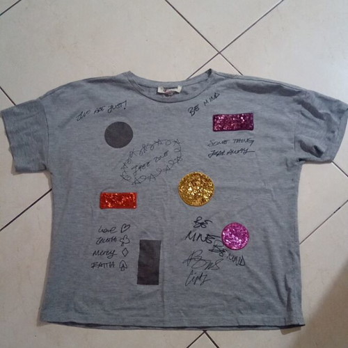 Makó t-shirt used, size L, gray