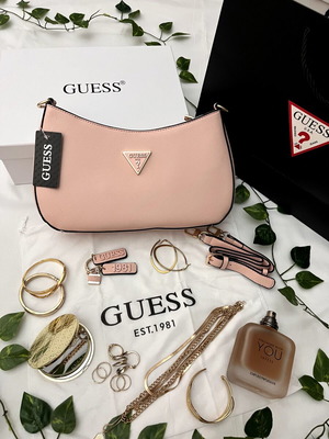 Guess 1981 pink handbag like new