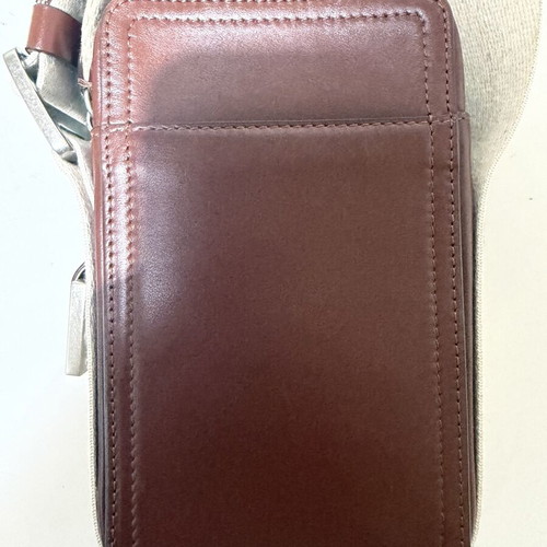 Jacquemus brown crossbody bag with beige strap