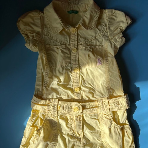 Βρεφικό φόρεμα Benetton μεταχειρισμένο για κορίτσι 24 μηνών