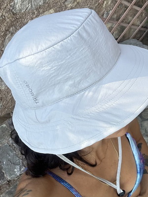 Decathlon Light Grey Trilby Hat, size L