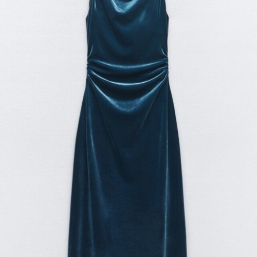 Zara velvet dress like new, size Small