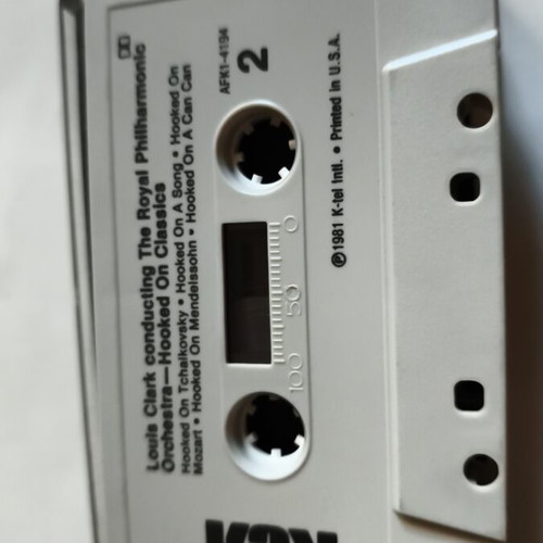 Hooked On Classics cassette used, Louis Clarke conducting Royal Philharmonic