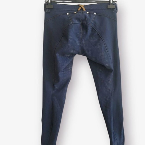 Cavalliero Ancelie Equestrian Leggings Size 40 Like New Blue