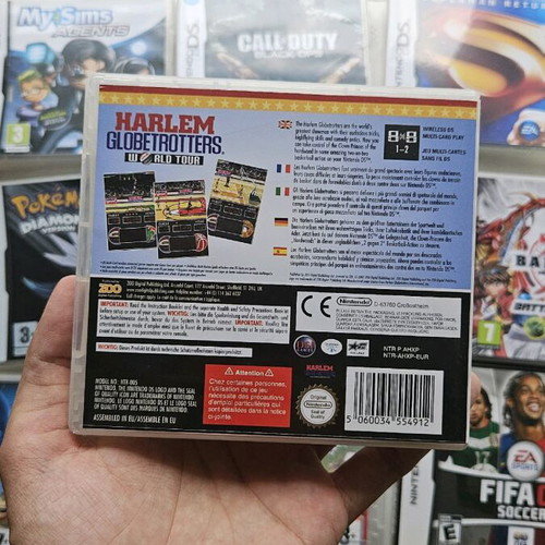 Harlem Globetrotters Nintendo DS game like new