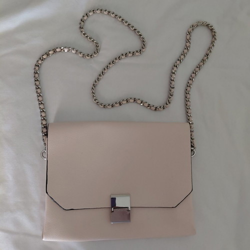 Zara crossbody bag like new, powder pink