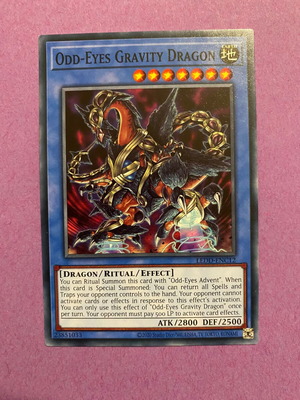 Odd-Eyes Gravity Dragon Yu-Gi-Oh! Ritual Monster like new